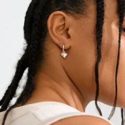 LUIS earrings silver-plated