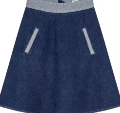 Luke Denim Stelly Skirt Block