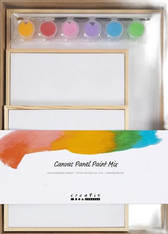 Malerplade Mix, colorful