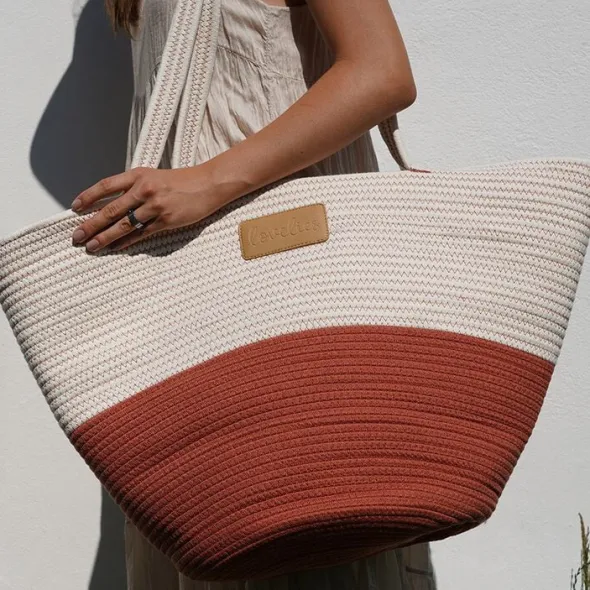 MARASUSA - ROPE BEACH BAG - 75 X 45 CM