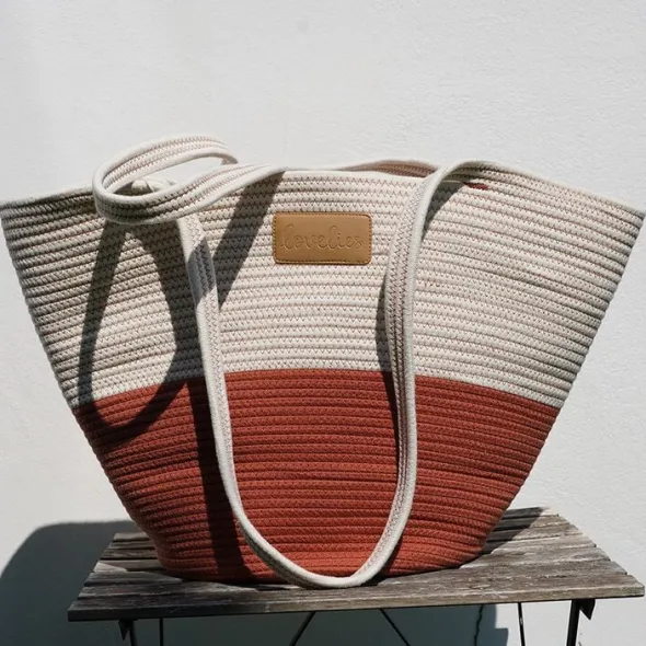 MARASUSA - ROPE BEACH BAG - 75 X 45 CM