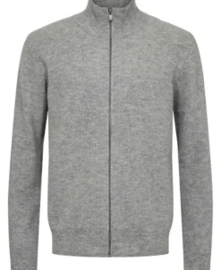 Maryn 4 Cardigan m. lynlås - 100% lammeuld RWS