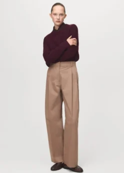 Medium-knit sweater