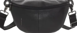 MELLOW LEATHER BUM BAG / NERO