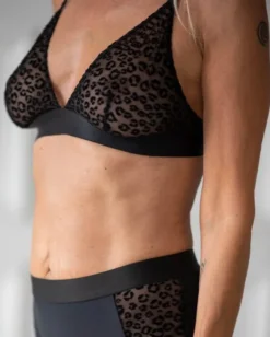 Mesh Triangle Bralette