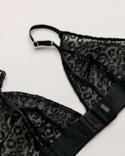Mesh Triangle Bralette