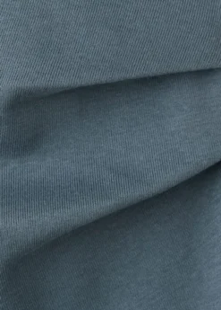 Midi-dress with draped detail