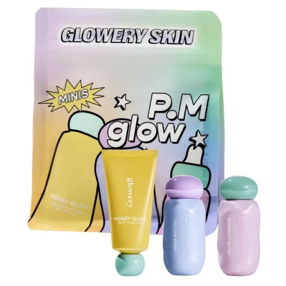 Minis P.M. Glow - Trio som reparerar hudbarriären på natten