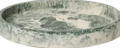 Mist Tray - Ø20 - Emerald Off-white