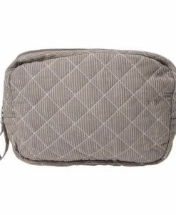 Moira 3 makeup bag Fossil Stripe XS