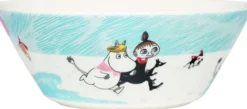 Moomin Arabia 15 cm skål Vinterbadning