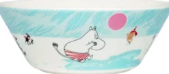 Moomin Arabia 15 cm skål Vinterbadning