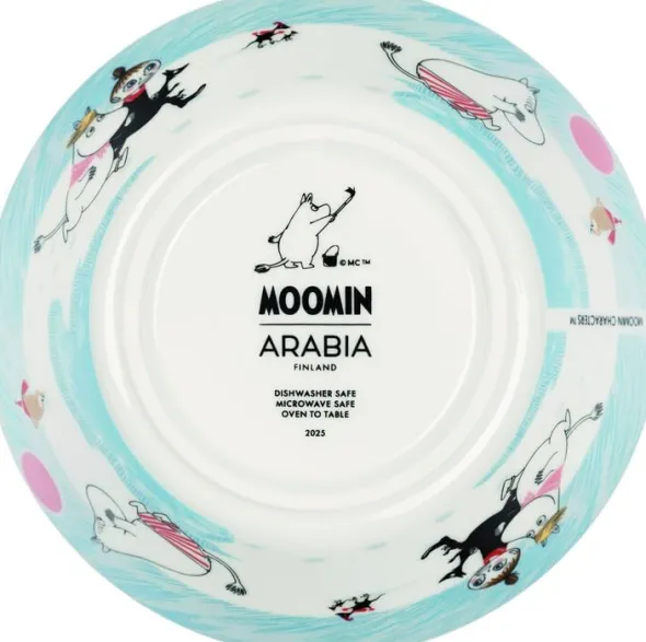 Moomin Arabia 15 cm skål Vinterbadning