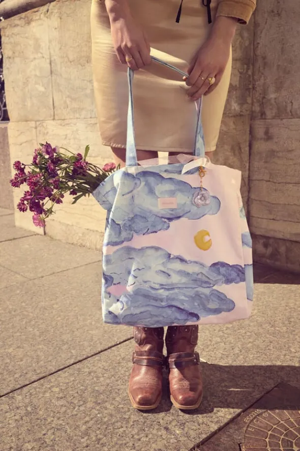Moonshine Rose Totebag