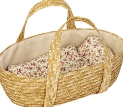 Moseskurv 35cm m sengetøj