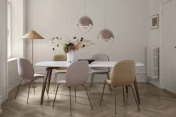 Multi-Lite Pendant (Base: Brass, Shade: White Semi Matt)