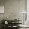 Multi-Lite Portable Lamp, EU (Base: Brass, Shade: Pastel Gray)