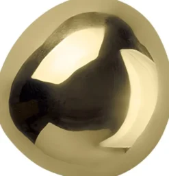 mushroom hook - brass