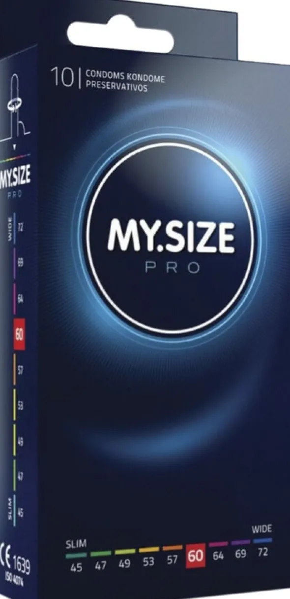 MY. SIZE Pro 60 mm - 10 pieces