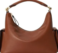 Nappa Leather Small Blaike Shoulder Bag