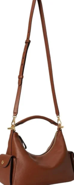 Nappa Leather Small Blaike Shoulder Bag