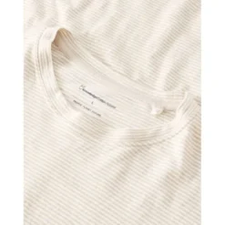 Narrow striped slub tee - GOTS/Vegan