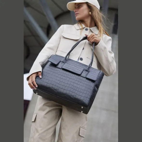 NatalieMBG Work Bag, Calmcroco