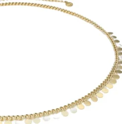 Necklace with small coins