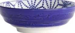 Nippon Blå fad 9,5x3cm Stjerne