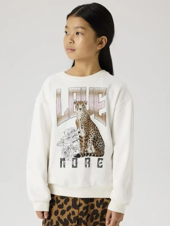 NKFBEO LS NREG SWEAT BRU BOX