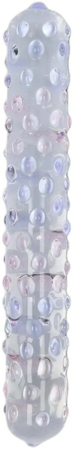 Nubby glass dildo