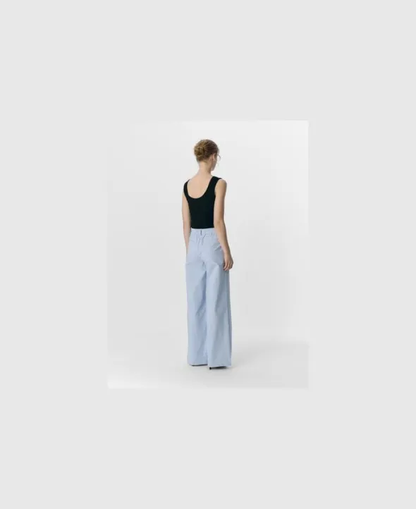 OBJLISA WIDE PANT AOP NOOS