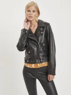 objnandita læder jakke