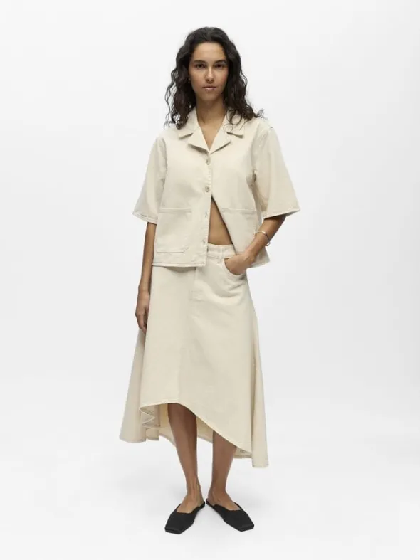 OBJPIXIE MW MIDI SKIRT 145