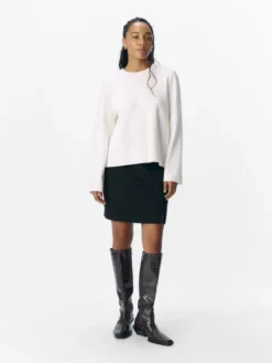 OBJREYNARD SQUARE SLEEVE O-NECK NOO