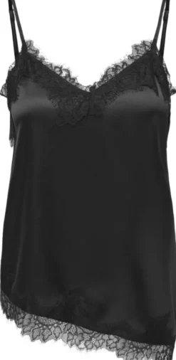 ONLBELLA STRAP SATIN LACE TOP WVN E