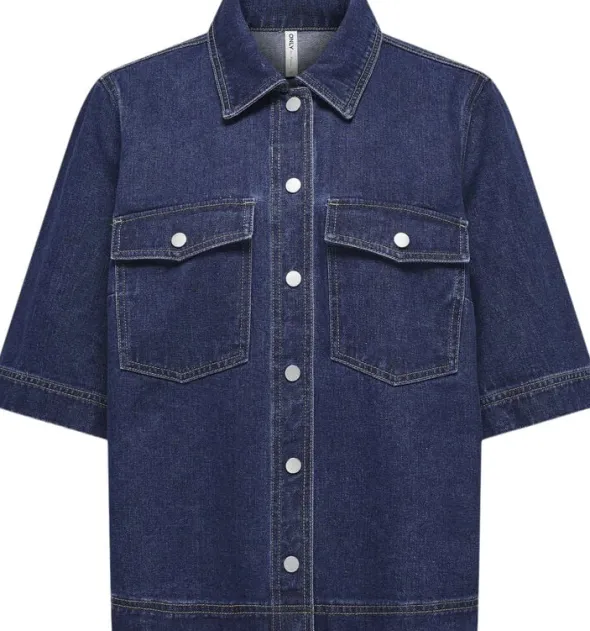 ONLBELLE S/S SHIRT DNM GUA NOOS