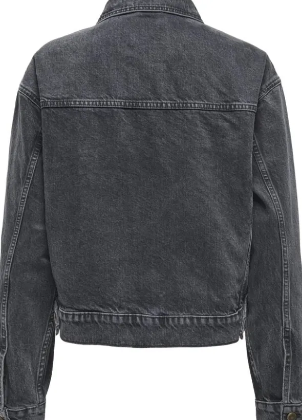 ONLHARPER LS BOXY DNM JKT SIK