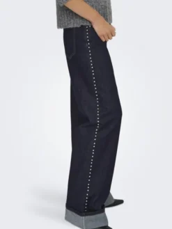 ONLHOPE HW WIDE STUD FOLD UP DNM MA