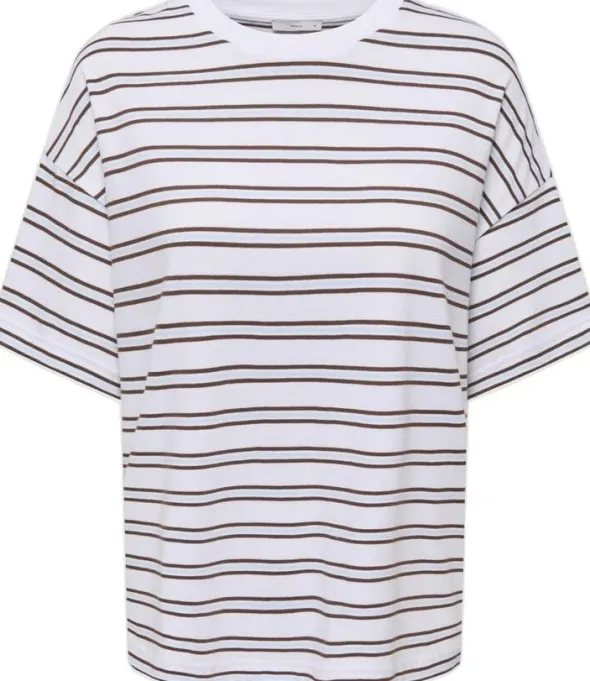 ONLLISA STRIPE S/S TOP JRS