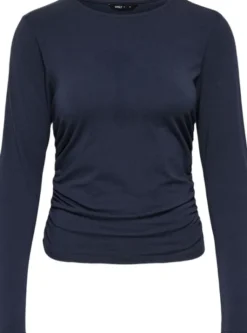 ONLMIRA LIFE L/S RUCHING TOP JRS NO