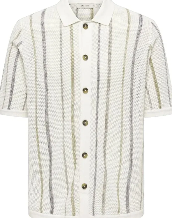 ONSTOBBY LIFE RLX SS SHIRT KNIT NO