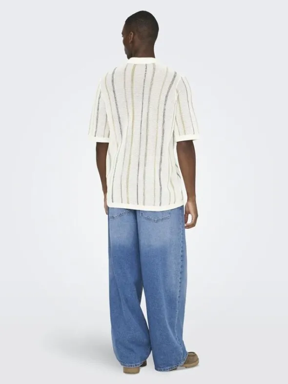 ONSTOBBY LIFE RLX SS SHIRT KNIT NO