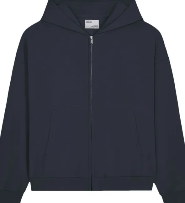 Organic Oversized Zip Hood