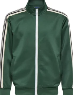 OSJRIBER LS ZIP STRIPE TRACK SWEAT