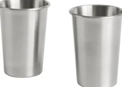 Outdoor Market Steel Cup - Set of 2 - Medium