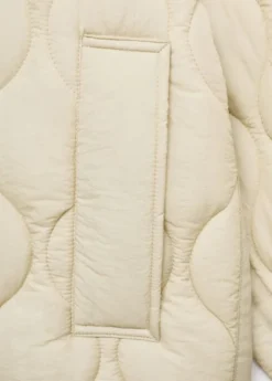 Oversize quilted down anorak