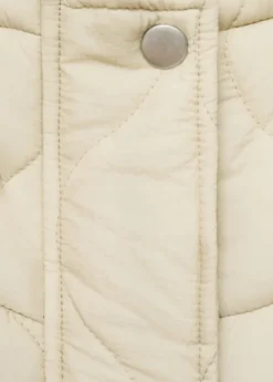 Oversize quilted down anorak