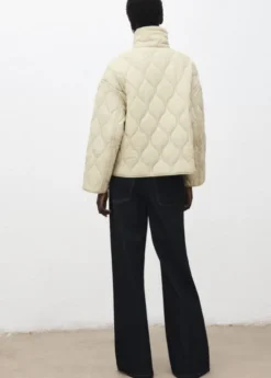 Oversize quilted down anorak