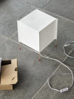 Paper Cube Table Lamp-ECOPET Paper